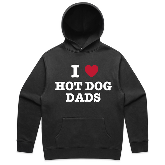 I Heart Hot Dog Dads Hoodie