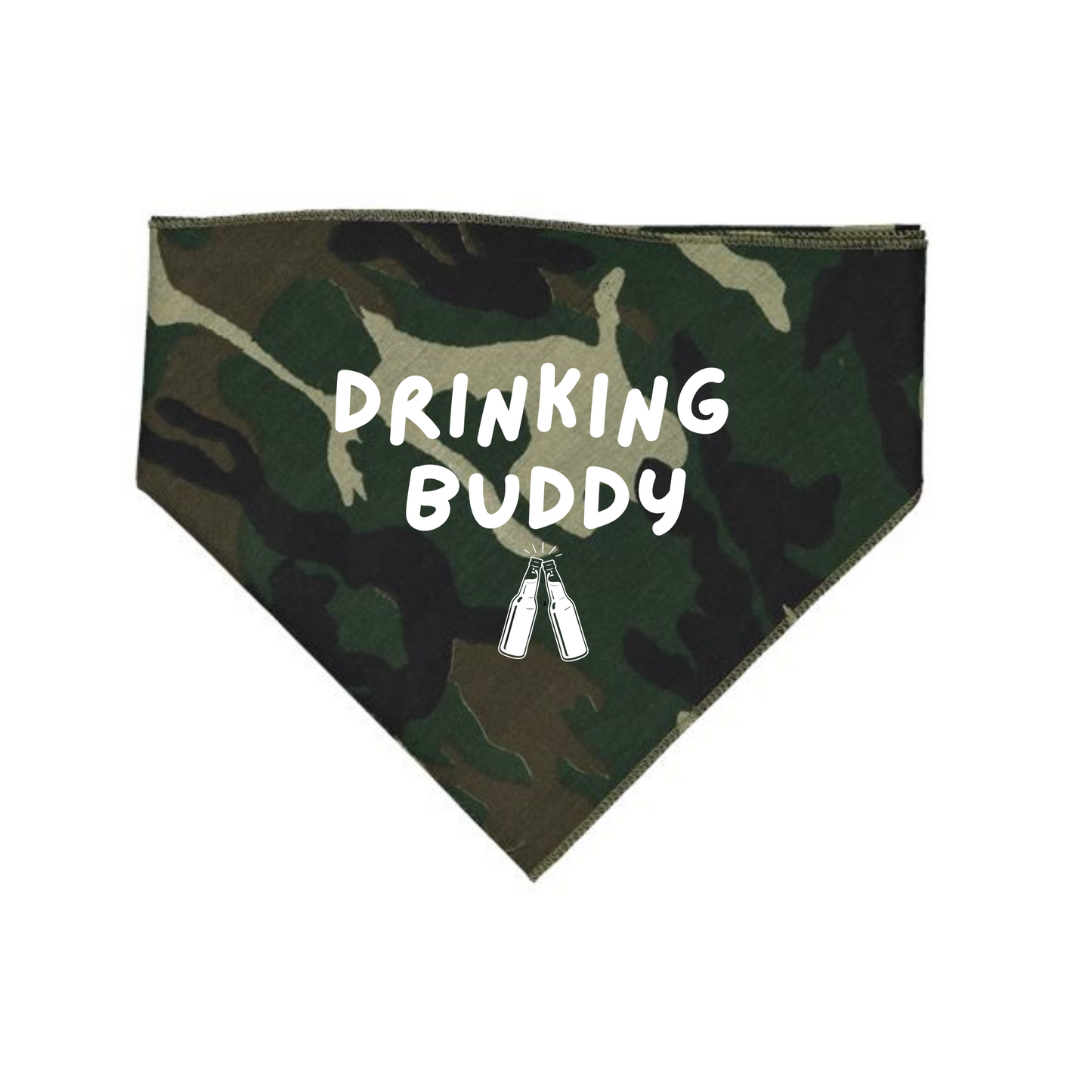 Camo Drinking Buddy Bandana