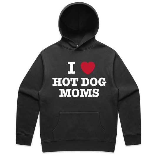 I Heart Hot Dog Moms Hoodie